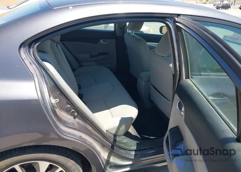 2014 Honda Civic Ex z USA, uszkodzony, nr VIN 19XFB2F83EE238713